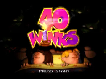 40 Winks (EU) screen shot title